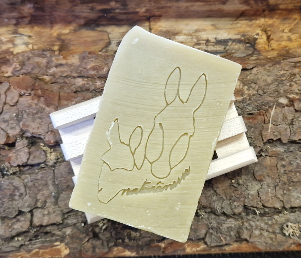 Porte savon en bois - Moyen